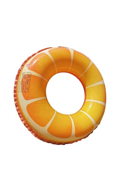 OEM Colac de inot pentru copii,model portocala,diametru 90cm