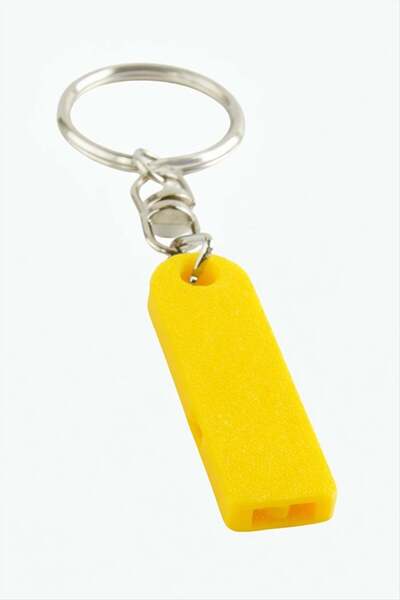 Generic Brand Earthquake Whistle Keychain