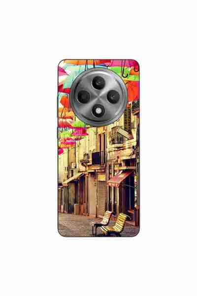 OEM Husa compatibila cu Oppo Reno12 FS Silicon Gel Tpu Model Strada Umbrele C...