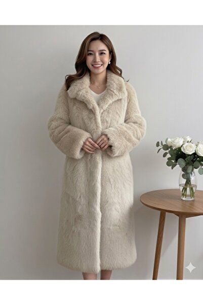 DAY BY DAY Luxury Elegant Multi Colors Available Thick Warm Long Fur Jacket (...