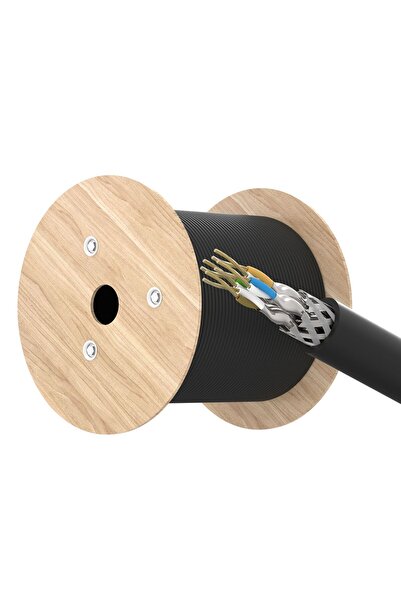 Lanview Cablu de rețea de exterior Cat6a HIGH-FLEX S/FTP 305m