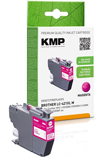 KMP Cartuș Brother MFC-J1010DW LC421XLM magenta 500S. 7ml recondiționat