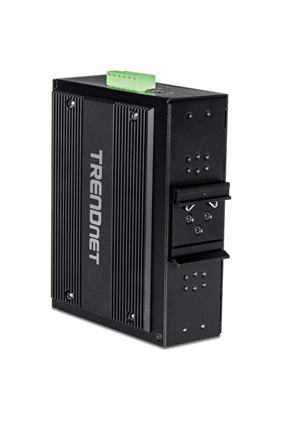 TRENDnet Switch industrial cu 10 porturi Gbit PoE++ pentru șină DIN