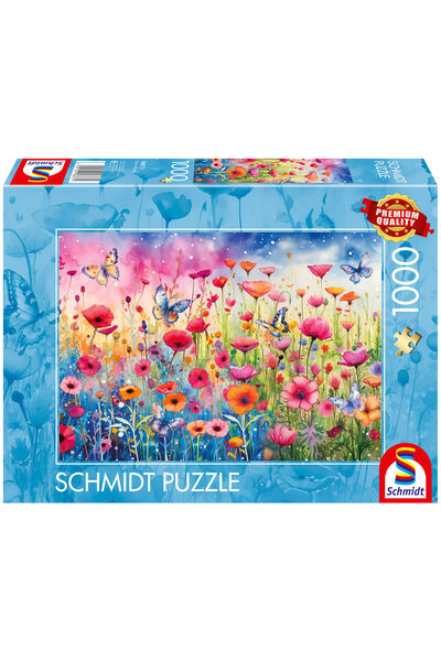 Schmidt Spiele Puzzle PQ 1000 Câmp de mac