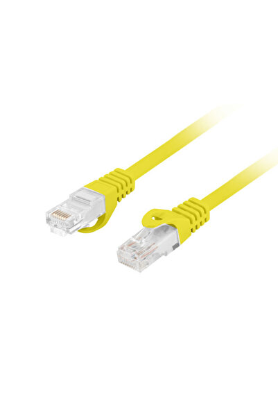 Lanberg Cordon de patch UTP cat.6 20m LSZH CU a trecut testul Fluke ≈º√≥≈Çty
