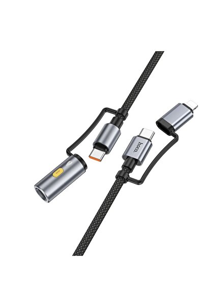 hoco. Cablu HOCO All-in-one Typ C / Lightning la Typ C / brichetă auto PD 3A ...