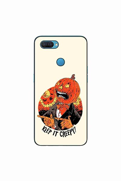 OEM Husa compatibila cu Oppo A12 Silicon Gel Tpu Model Halloween Keep it Creepy