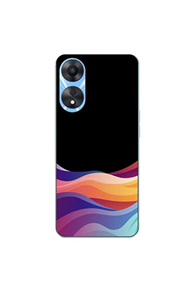 OEM Husa compatibila cu Oppo A78 4G (CPH2565) Silicon Gel Tpu Model Neon Waves