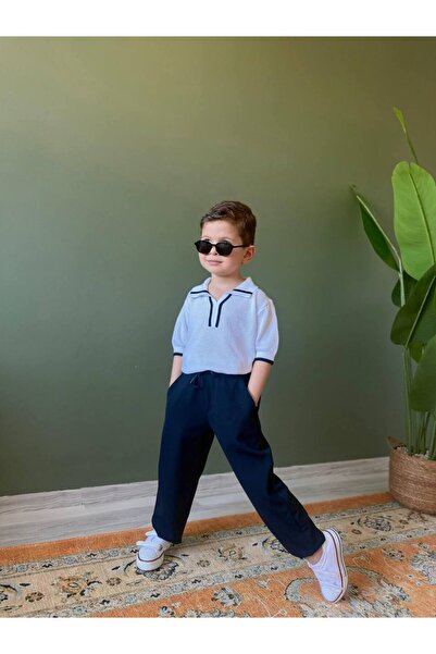 Neva Baby&Kids Erkek Çocuk Bayramlık Triko Üst Kumaş Pantolon Takım