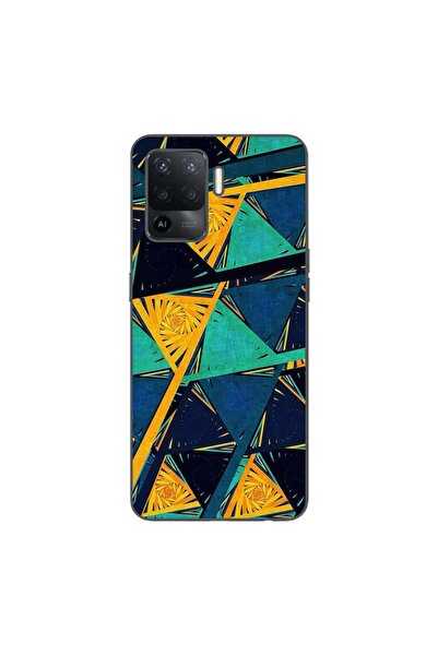 OEM Husa compatibila cu Oppo Reno5 Lite Silicon Gel Tpu Model Abstract Prism