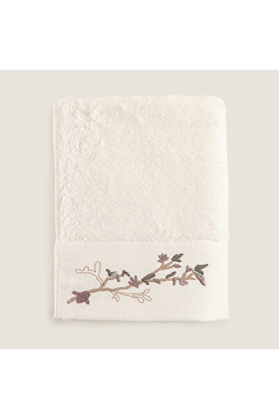 Chakra Sakura Bamboo Face Towel 50X90 cm Ecru