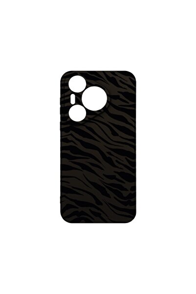 bestcase Θήκη Σιλικόνης Premium, Συμβατή με Huawei Pura 70 Pro, Σχέδιο Τίγρης...