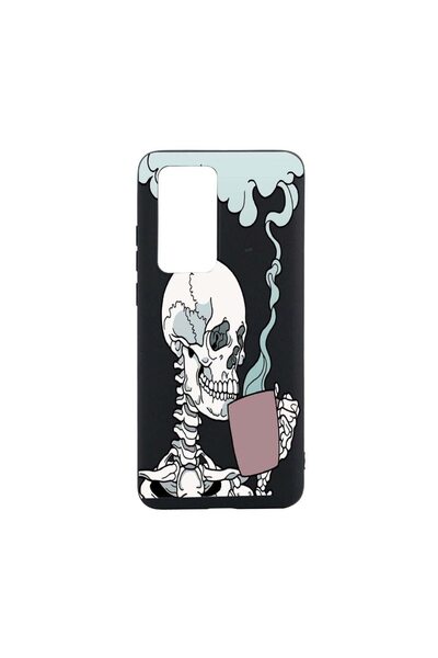 bestcase Huawei P40 Case, Thinking Skull, wear-resistant, anti-slip, Premium ...