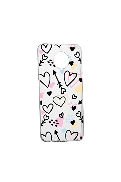 bestcase Husa Silicon Compatibila Cu Nokia C30, Love Symbols, rezistenta la u...