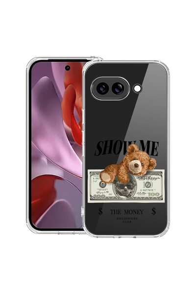 bestcase Husă Antișoc 1.5mm Compatibilă cu Google Pixel 10a, cu Design Ursule...