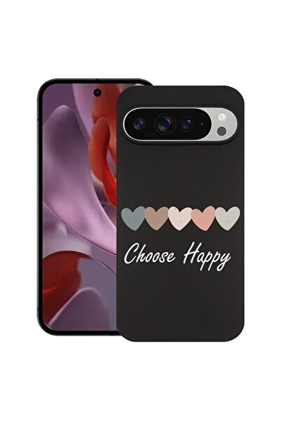bestcase ¬Æ Husa Slim Silicon pentru Google Pixel 9 Pro, Choose Happy, 180582...