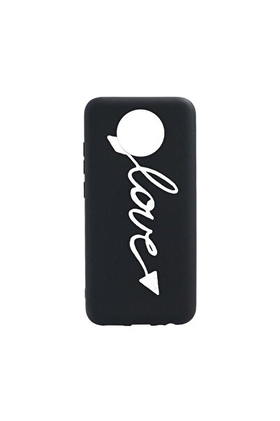 bestcase Husa Silicon Love, compatibila cu Nokia C20, rezistenta la uzura, an...