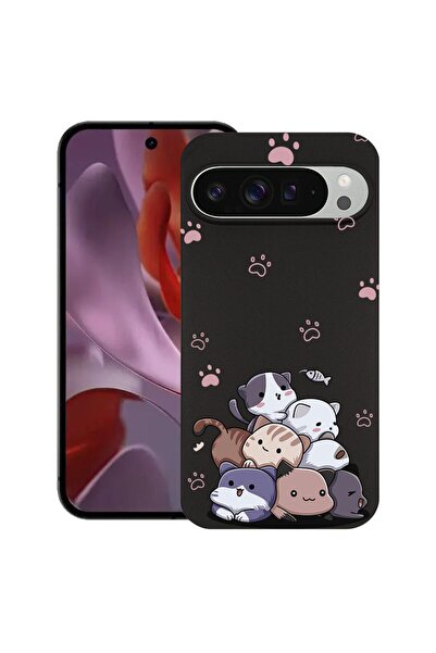bestcase Ултра тънък TPU калъф, съвместим с Google Pixel 9 / 9 Pro, Бебешки к...