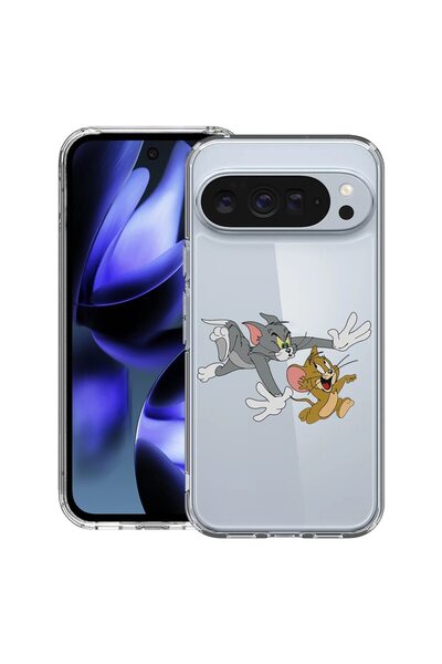 bestcase ¬Æ Husa pentru Google Pixel 10 / Pixel 10 Pro cu Design Tom And Jerr...