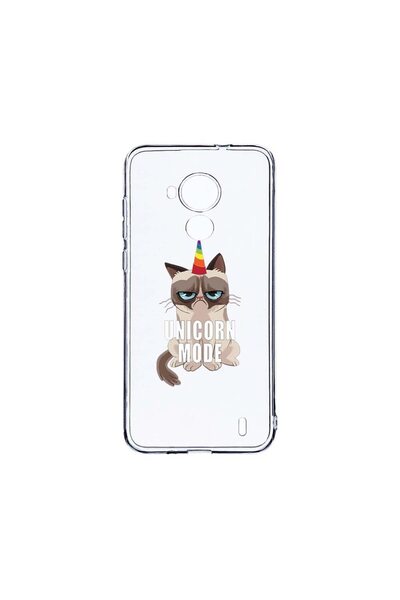 bestcase Husa BestCase¬Æ Clear Silicon 2MM, Compatibila Cu Nokia C30, Grumpy ...