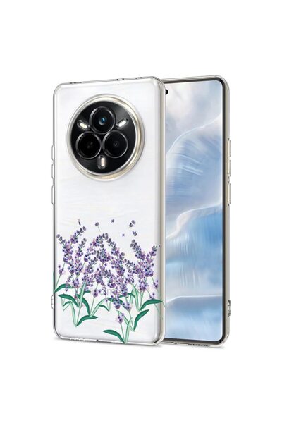 bestcase Husa pentru Realme 14 Pro 5G, BestCase¬Æ Clear Silicon 2MM, Lavender...