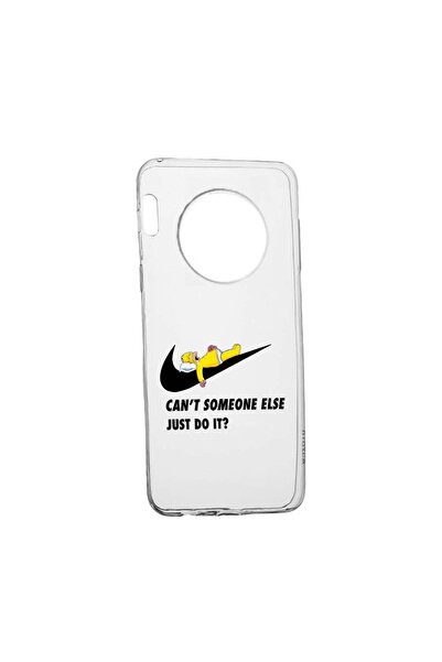 bestcase Силиконов калъф, съвместим с Huawei Mate 30, Симпсън - Просто го нап...
