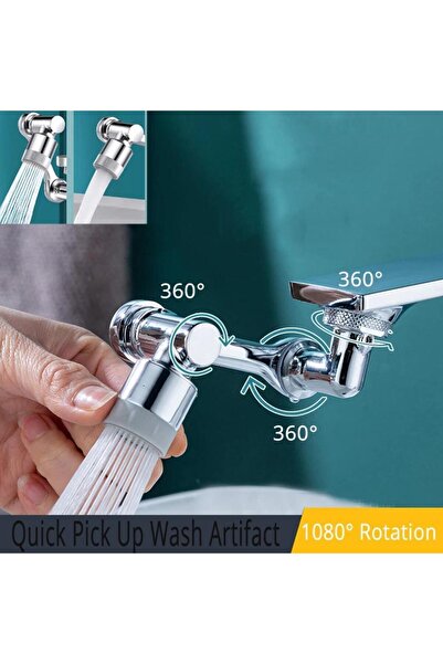 Choice1 2Modes 1440° Rotation Faucets Extender Sprayer Head Universal Kitchen...