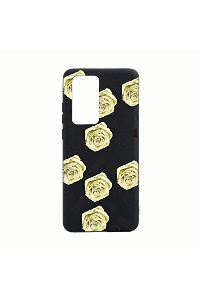 bestcase Husa Huawei P40, Yellow Rose, rezistenta la uzura, anti-alunecare, d...