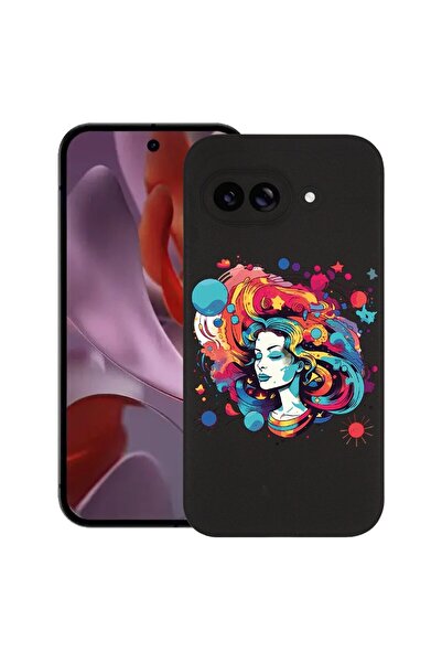 bestcase Калъф за Google Pixel 9a, Цветове на мечтите - Дамски, Тънък силикон...