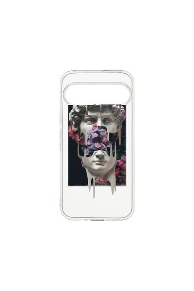 bestcase ¬Æ Husa Clear Silicon 2MM, Compatibila Cu Google Pixel 9 Pro, David ...