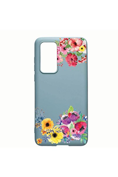 bestcase Huawei P40 case, Flowers, wear-resistant, anti-slip, Premium silicon...