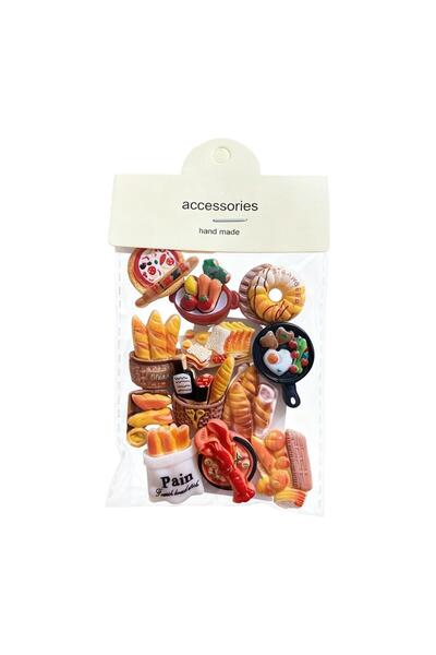 choice2 B Resin Simulated Food Refrigerator Stickers Food Decoration Magnets ...