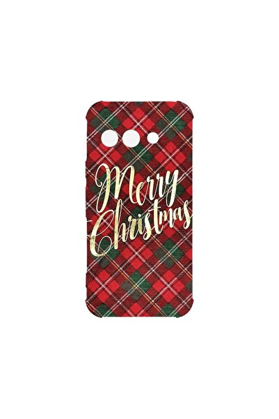 bestcase Калъф за Google Pixel 9a, BestCase® Anti Shock 1.5MM, Весела Коледа,...