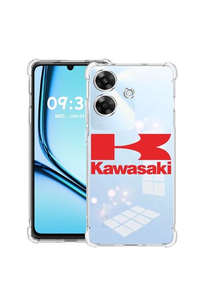 bestcase ¬Æ Husa Anti Shock pentru Realme Note 60 / Note 60X cu Design Kawasa...