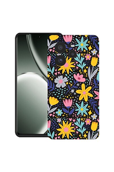 bestcase Husă pentru Realme GT 7 Pro, Silicon subțire premium de 1.2MM, Flori...
