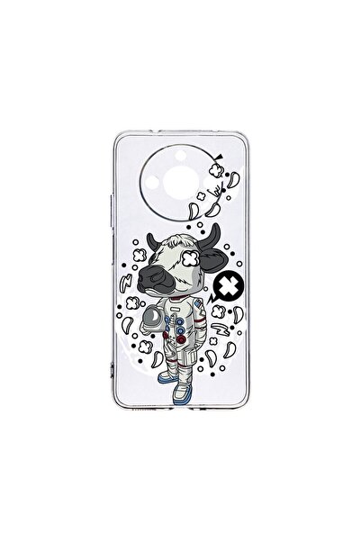 bestcase Διαφανής Θήκη Σιλικόνης 2MM, Συμβατή με Realme 11, Αστροναύτης-Αγελά...