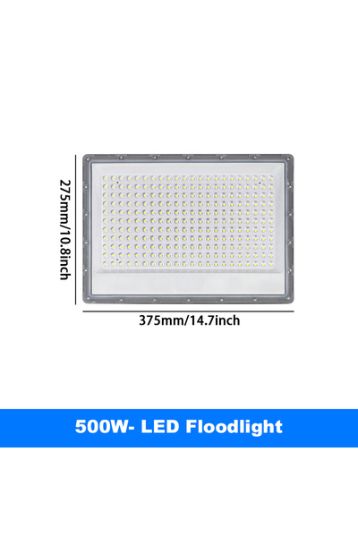 Choice4 كشاف LED خارجي أبيض بارد 500 واط 50 واط 100 واط 200 واط 300 واط 500 و...