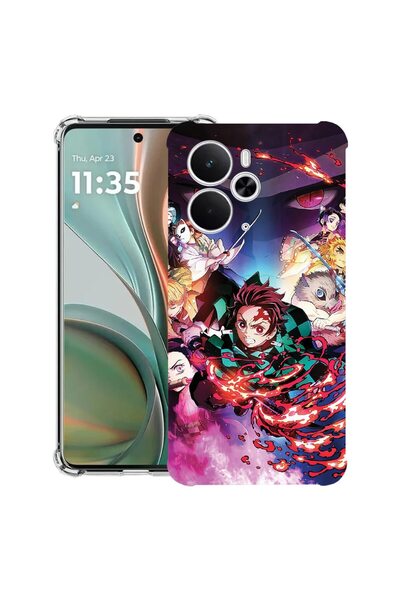 bestcase ¬Æ Husa Anti Shock Compatibil cu Poco M7 Pro 5G, cu Design Demon Sla...