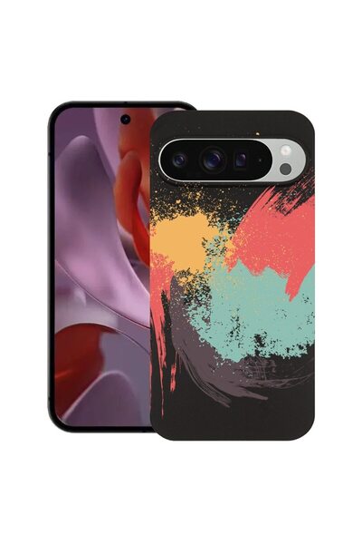 bestcase ¬Æ Husa pentru Google Pixel 9 Pro XL, Pianting, Slim Silicon 0.8MM, ...