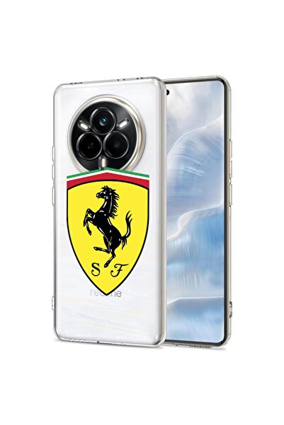 bestcase Θήκη για Realme 14 Pro 5G, BestCase™ Διαφανής Σιλικόνη 2MM, Ferrari,...