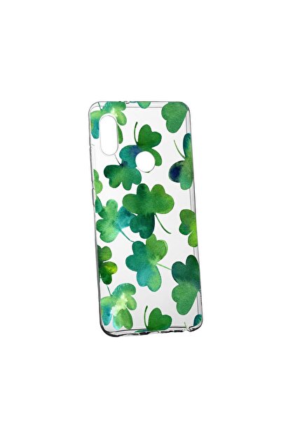 bestcase Husa Green leaf, pentru Huawei P20 Lite, rezistenta la uzura, anti-a...