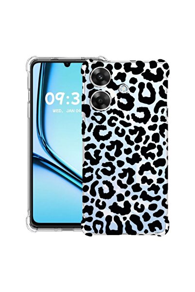 bestcase Αντικραδασμική Θήκη για Realme Note 60 / Note 60X με Σχέδιο Λεοπάρδα...