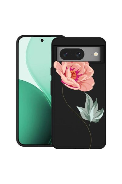 bestcase ¬Æ Husa TPU Ultra Slim Compatibil cu Google Pixel 8, cu Design Rose,...