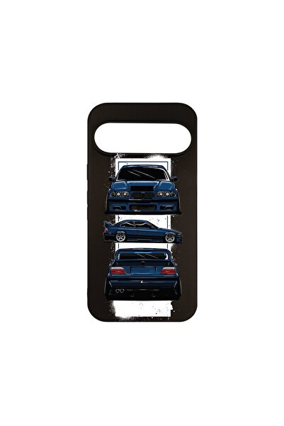 bestcase Θήκη για Google Pixel 9, BestCase® Λεπτή Σιλικόνη 0.8MM, Η BMW E36, ...