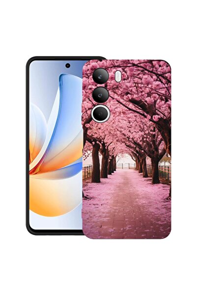 bestcase Θήκη για Realme C71 με σχέδιο δέντρων κερασιάς, TPU Ματ Εξαιρετικά Λ...