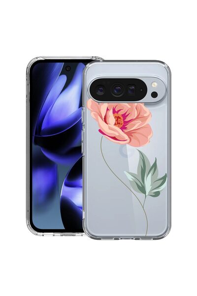 bestcase ¬Æ Husa pentru Google Pixel 10 / Pixel 10 Pro cu Design Rose, Clear ...