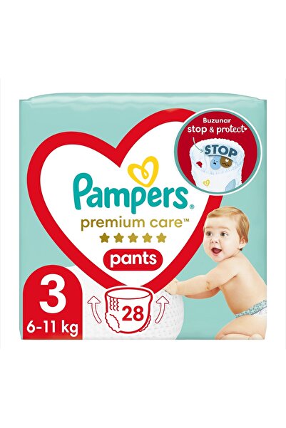 Pampers Premium Care Scutece-Chilotel Pants Carry Pack, Marimea 3, 6-11 kg, 2...