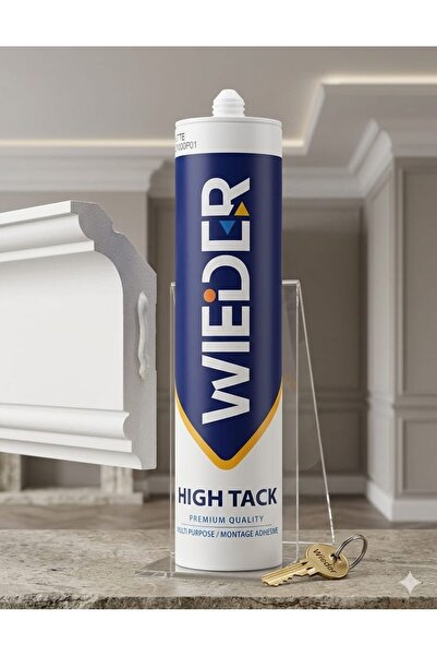 WIEDER Güçlü Korniş ve Montaj Yapıştırıcısı 290ml Beyaz