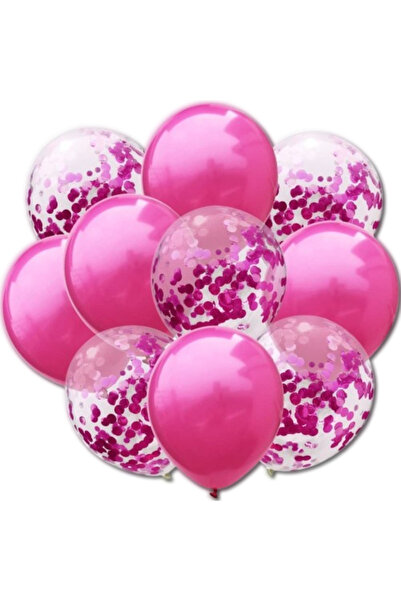 Flippy Set 10 Baloane Petrecere cu Confetti , Latex
