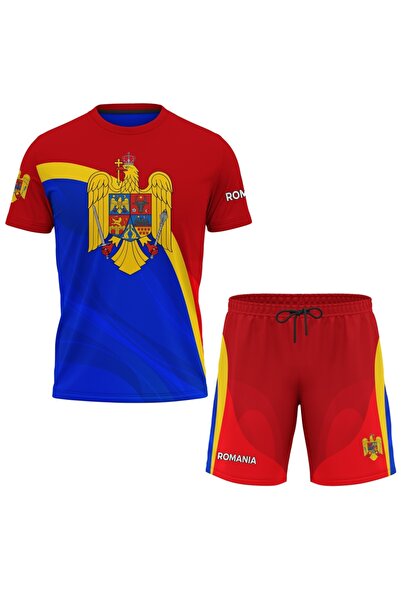 OEM Men's T-shirt and shorts set Romania P037